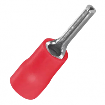 Terminal Pino Vermelho Cabo 0,5MM a 1,5MM C10