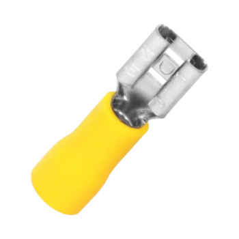 Terminal Pré Isolado Macho Amarelo 4,0X6,0MM