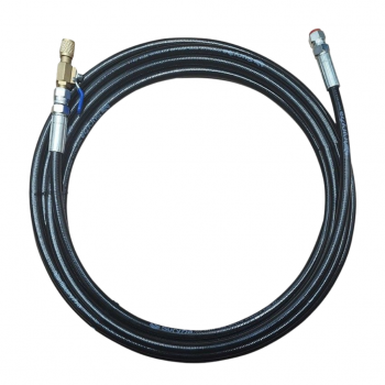Mangueira para Nitrogênio 8 Metros  1/4“ SAE com Registro Bola 1/4“