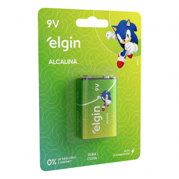Bateria Alcalina 9V