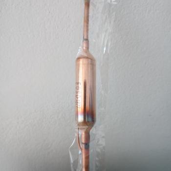 FILTRO SECADOR C/MOLECULAR C/PONT 3/4 CAPILAR  90MM E1/4XS3/16 EOS - CFD0008 D-1877