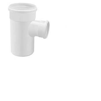Tê de Redução Para Esgoto Tigre 100x50 Branco