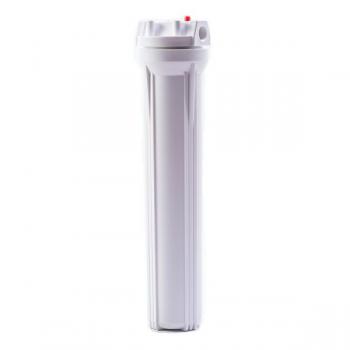 CARCAÇA 20“ X 2,5 CONEXÃO DE 1/2  BRANCO S/ ACESSÓRIOS