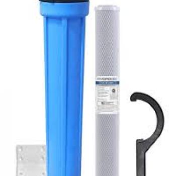 KIT FILTRAÇÃO 20“ _ CARBON BLOCK (Azul)