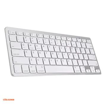 TECLADO SEM FIO WIRELESS BLUETOOTH PADRAO APPLE H-704