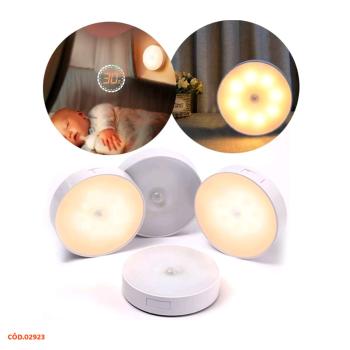 LAMPADA SEM FIO LED COM SENSOR DE PRESENÇA REDONDO