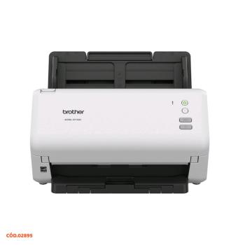 SCANNER BROTHER ADS-3100 40PPM DUPLEX AUTOMATICO BIVOLT BRANCO