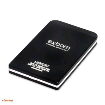 HD EXTERNO EXBOM 1TB USB 3.0 PRETO