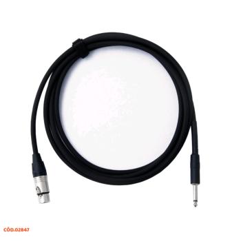 CABO CANNON MICROFONE XLR/CANNON 5 METROS MTX PRETO