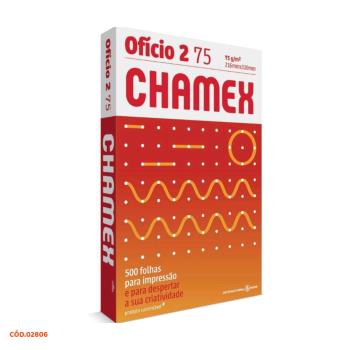 RESMA PAPEL OFICIO A4 BRANCO CHAMEX 75G