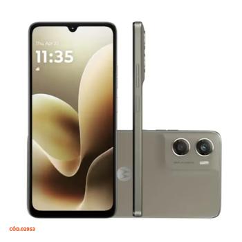 CELULAR MOTOROLA MOTO G06 256GB 12GB RAM 50MP 5200MAH TELA 6.9 BEGE