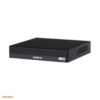 DVR ALONE 8 CANAIS MHDX 1208-C DUAL AUDIO INTELBRAS