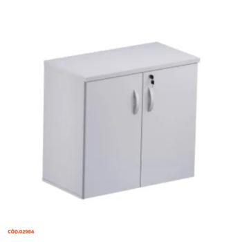 ARMARIO BAIXO 2 PORTAS DOBRADIÇA CINZA CRISTAL AB700MX-32
