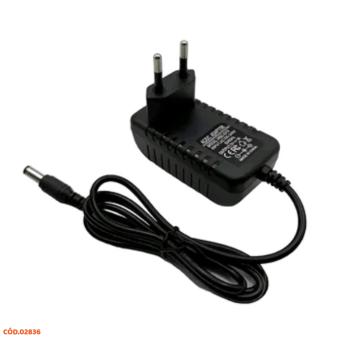 FONTE DE RECEPTOR 12V 2A BIVOLT AC-DC PLUG P4 2.1MM KAP-1180