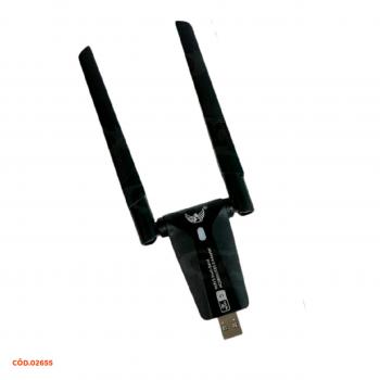 ANTENA DUPLA WIRELESS USB 5GHZ ALTOMEX AC2600 AL-UAC32AB