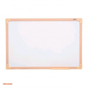 QUADRO BRANCO 200X120 MOLDURA EM MADEIRA