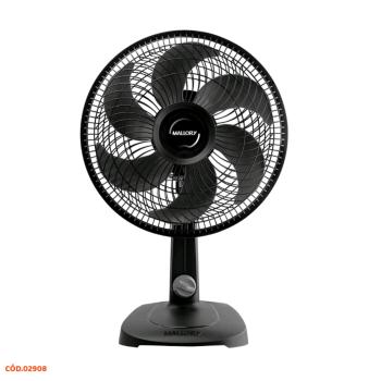 VENTILADOR 30CM MALLORY TURBO COMPACT B94401862 PRETO/GRAFITE 220V