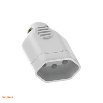 PINO FEMEA 2P 10A BR ILUMI