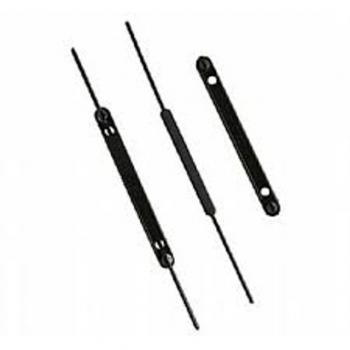 GRAMPO TRILHO PLASTICO PRETO