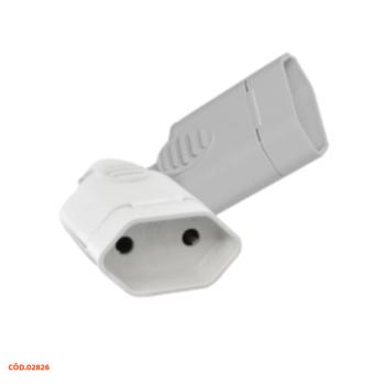PINO FEMEA 2P 10A BR ILUMI