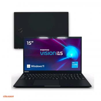 NOTEBOOK POSITIVO VISION CORE I3 8GB RAM SSD 256GB 15,6 POLEGADAS FHD