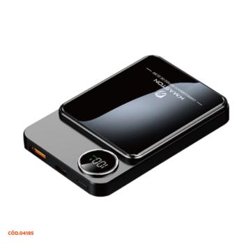 POWER BANK CARREGADOR PORTATIL MAGNETICO HMASTON 10000MAH YD43