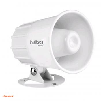SIRENE ALARME 105DB SIR 1000 INTELBRAS BRANCA