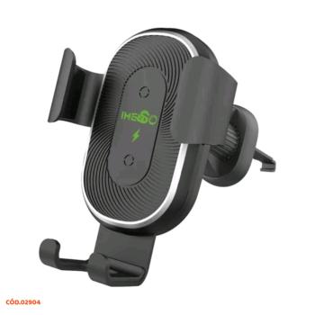 SUPORTE VEICULAR CARREGAMENTO INDUÇAO IMENSO 360º PRETO IMS-342
