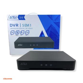 DVR 16 CANAIS RECONHECIMENTO FACIAL AUDIO 5 EM 1 FULLHD 1080P 5MP H265+ SIGMA-D416BP XMEYE AITEK