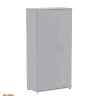 ARMARIO ALTO 2 PORTAS DOBRADIÇA CINZA CRISTAL AA1600MX-31