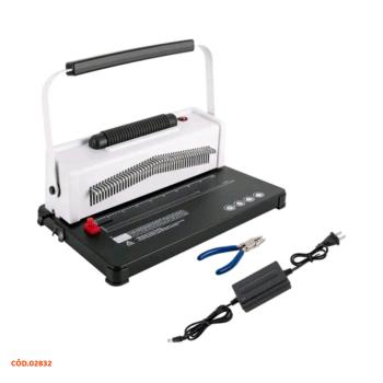 ENCADERNADORA PERFURADORA ELETRIC 20 FOLHAS BRANCO