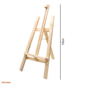 CAVALETE PARA PINTURA MADEIRA 70CM AJUSTAVEL