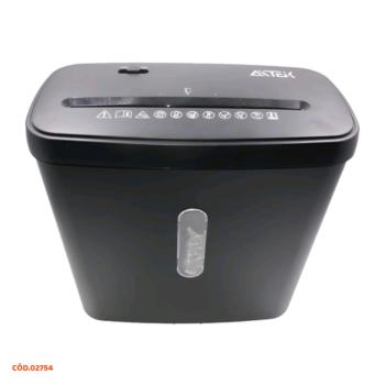 TRITURADOR DE PAPEL 220V 6 FOLHAS 4X39MM CAPACIDADE DO CESTO 11L AFP/6112