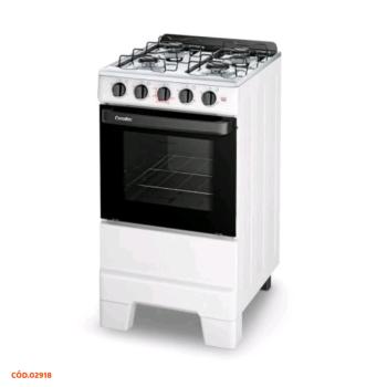 FOGAO ESMALTEC IDEAL POP 4 BOCAS F4ISB BRANCO