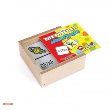 MEMORIA ALFABETIZACAO MDF 40 PECAS CX MAD