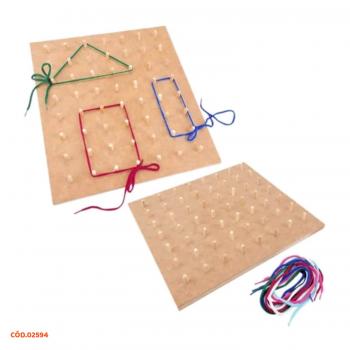 GEOPLANO 56 PINOS COM CADARCOS MAD PVC ENCAIXE
