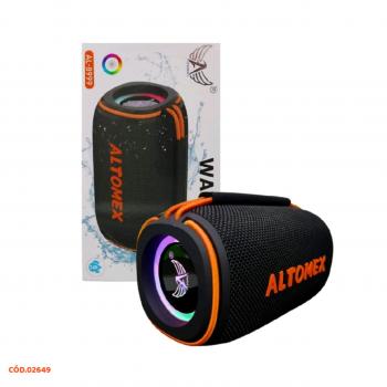 CAIXA DE SOM BLUETOOTH RESISTENTE AGUA ALTOMEX AL-8896