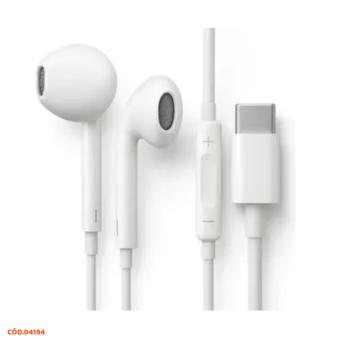 FONE DE OUVIDO COM FIO TIPO C LE-0267 HI-FI