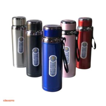 GARRAFA TERMICA 800ML SPORT AÇO INOX A VACUO B-918