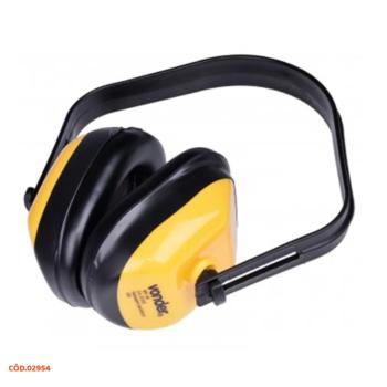 ABAFADOR DE RUIDOS TIPO CONCHA ARV100 VONDER C.A 37.272 PRETO/AMARELO