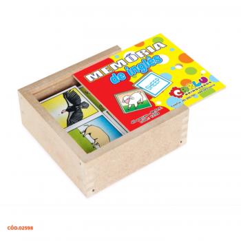 MEMORIA INGLES MDF 40 PECAS CX MAD
