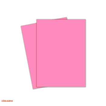 CARTOLINA ROSA CHAMEX 120G UNIDADE