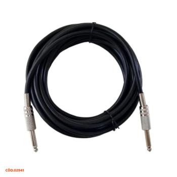 CABO CANNON MICROFONE XLR/CANNON 10 METROS MTX PRETO