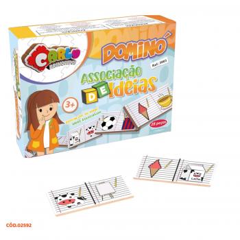 DOMINO ASSOCIACAO DE IDEIAS MDF 28PC CX MAD