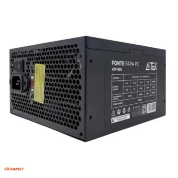 FONTE DE ALIMENTAÇAO PC 650W ATX 110/220V ATF-650