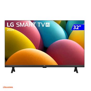 TV SMART 32P LG THINQ AI HD WIFI 32LR600BPSA