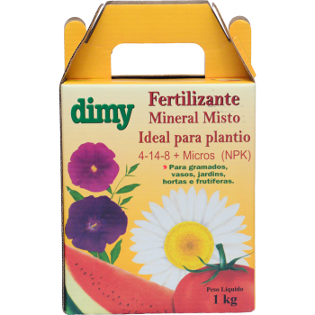 Fertilizante Dimy NPK 04-14-08 1kg