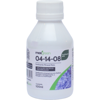 Fertilizante 04-14-08 Maxgreen 100ml