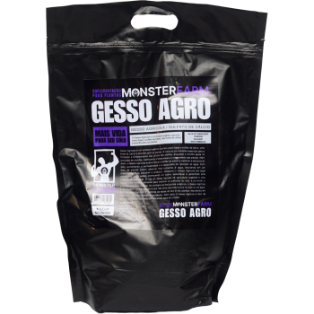 Fertilizante Gesso Agrícola/Sulfato de Cálcio Monster Farm 3kg