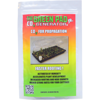 The Green Pad CO2 Generator for Propagation Pacote com 10 Pads Jr